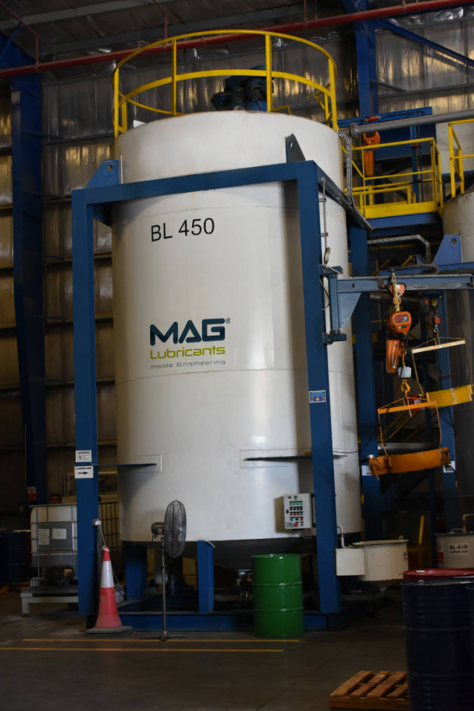 MAG Lube facilities include